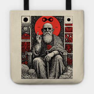 The Magician Manifestation Tarot Art Tote