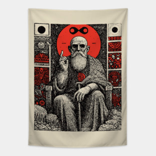 The Magician Manifestation Tarot Art Tapestry