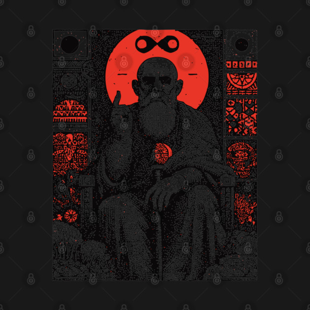 The Magician Manifestation Tarot Art by TuncGK