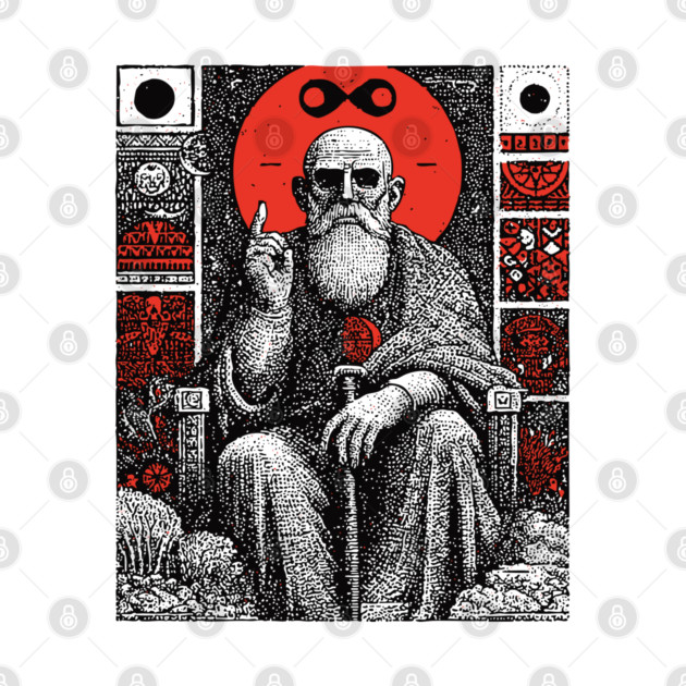 The Magician Manifestation Tarot Art by TuncGK