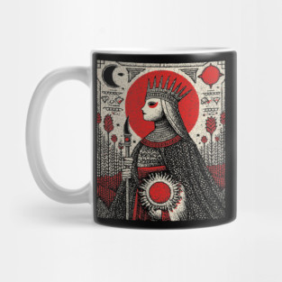 The Empress Regal Abundance Tarot Art Mug