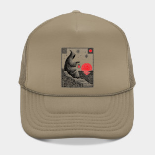 The Hermit Nocturnal Wisdom Tarot Design Hat