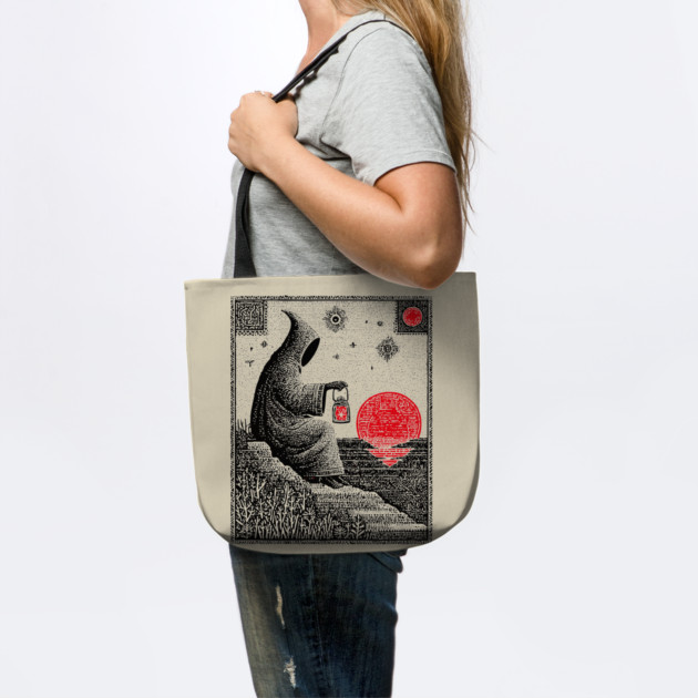 The Hermit Nocturnal Wisdom Tarot Design by TuncGK