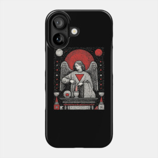 Temperance Angel of Balance Tarot Art Phone Case