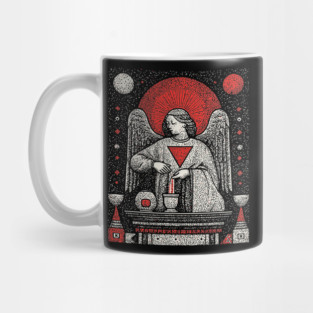 Temperance Angel of Balance Tarot Art Mug