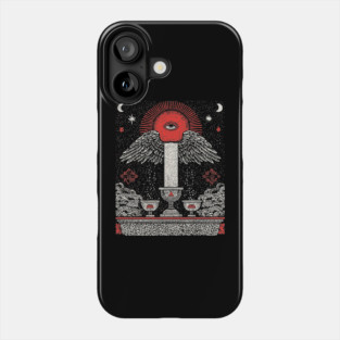 Temperance Serene Harmony Tarot Design Phone Case
