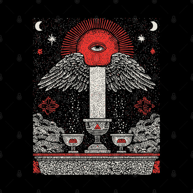 Temperance Serene Harmony Tarot Design by TuncGK