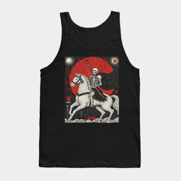 Death Tarot Card of Transformation Tank Top by TuncGK
