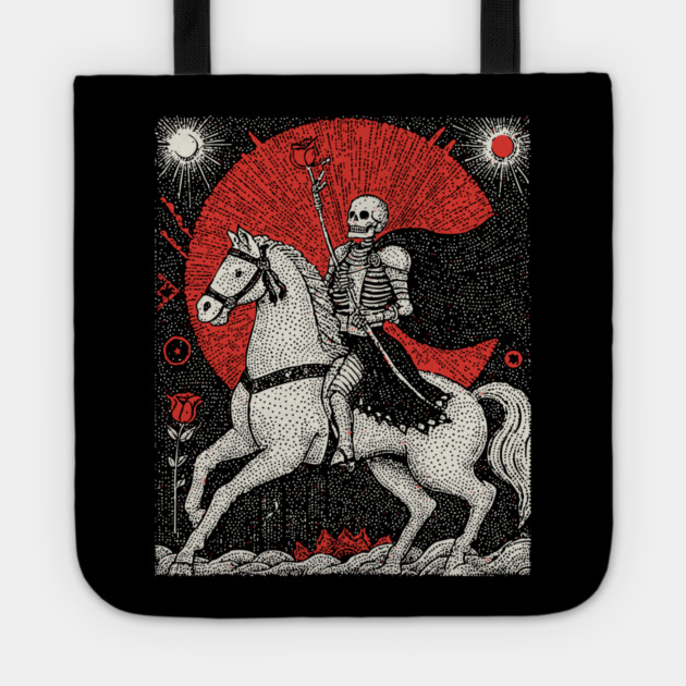 Death Tarot Card of Transformation Tote by TuncGK
