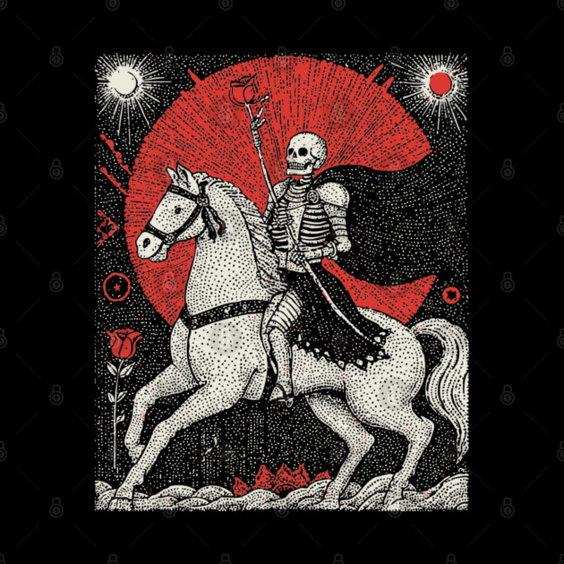 Death Tarot Card of Transformation by TuncGK