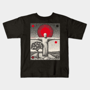 The Hanged Man New Perspective Tarot Art Kids T-Shirt