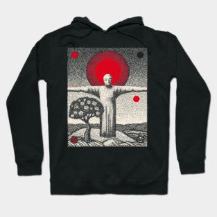The Hanged Man New Perspective Tarot Art Hoodie