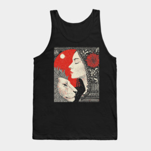Strength Inner Courage Tarot Art Tank Top