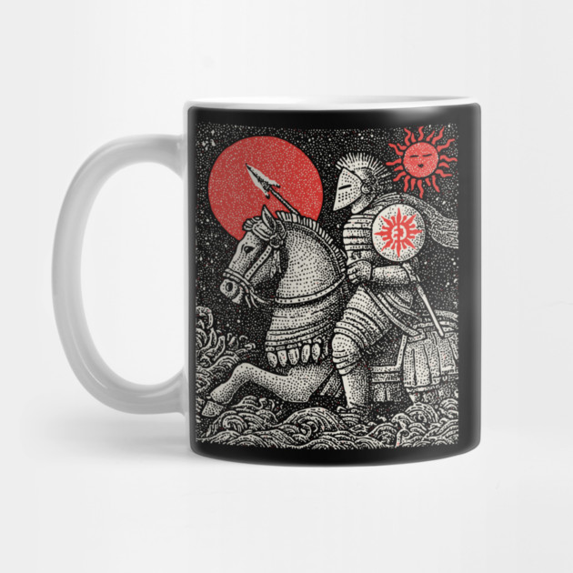 The Chariot Armored Victory Tarot Design by TuncGK