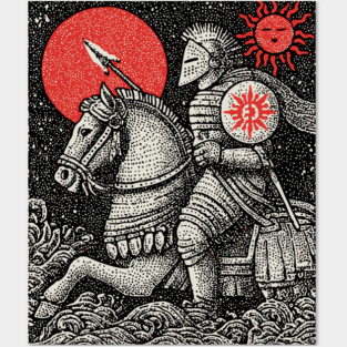 The Chariot Armored Victory Tarot Design Posters and Art