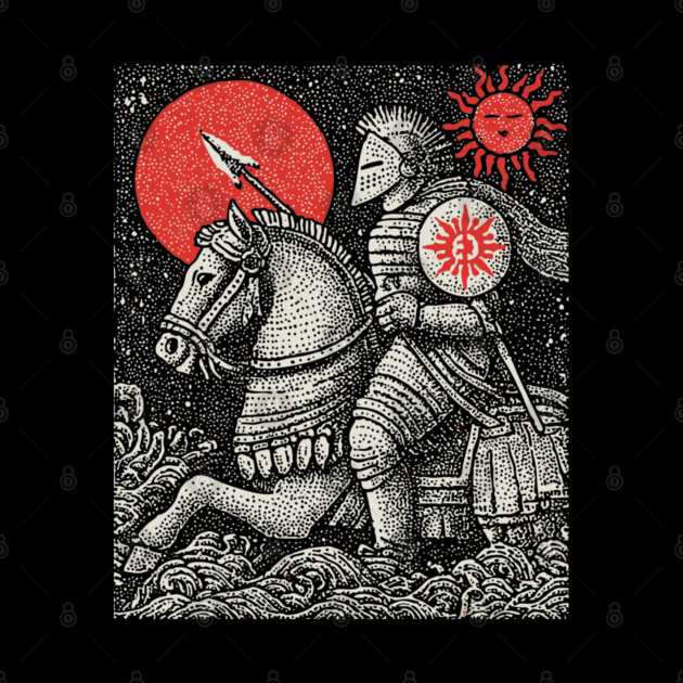 The Chariot Armored Victory Tarot Design by TuncGK