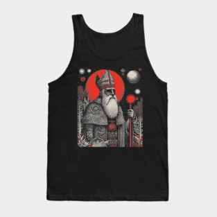 The Hierophant Spiritual Wisdom Tarot Design Tank Top