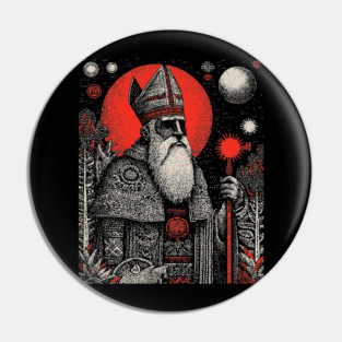 The Hierophant Spiritual Wisdom Tarot Design Pin