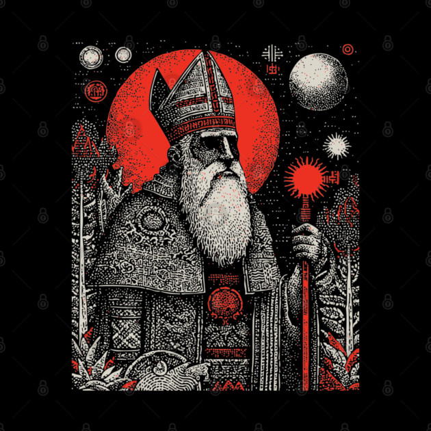 The Hierophant Spiritual Wisdom Tarot Design by TuncGK