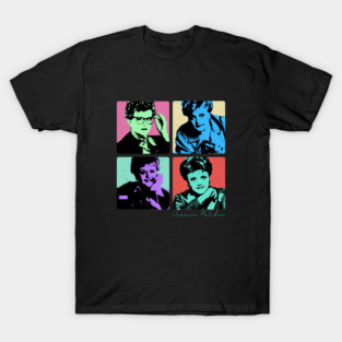 Jessica Fletcher Retro Pop Art Collage T-Shirt