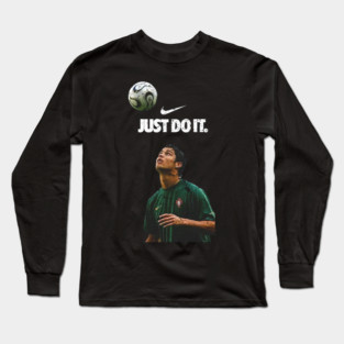 Cristiano Ronaldo - JUST DO IT. Long Sleeve T-Shirt
