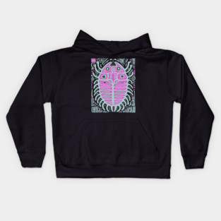 Psychedelic Trilobite Fossil Pop Art Kids Hoodie