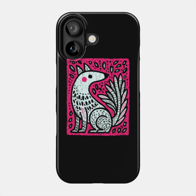 Flaming Kitsune - Japanese Fox Spirit Mythology Phone Case by TuncGK