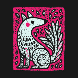 Flaming Kitsune - Japanese Fox Spirit Mythology T-Shirt