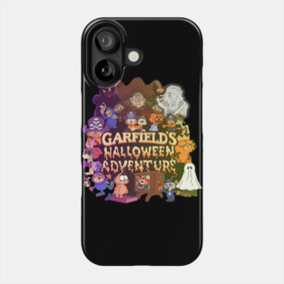 Halloween Adventure, 80s, cartoon, Phone Case