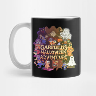 Halloween Adventure, 80s, cartoon, Mug