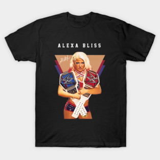 alexa bliss - retro style T-Shirt