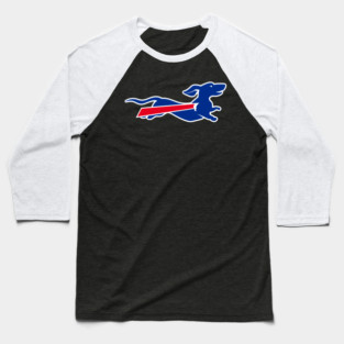 Buffalo Bills Dachshund Baseball T-Shirt