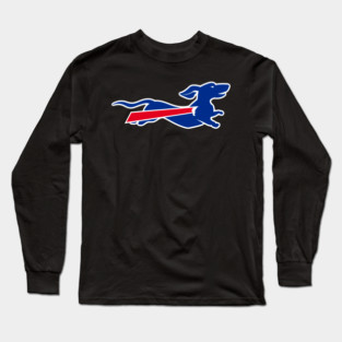 Buffalo Bills Dachshund Long Sleeve T-Shirt