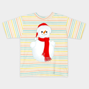 Snowman Kids T-Shirt