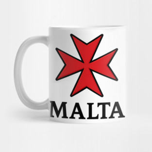 Historic Maltese Cross Island Pride Emblem Mug