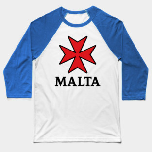 Historic Maltese Cross Island Pride Emblem Baseball T-Shirt