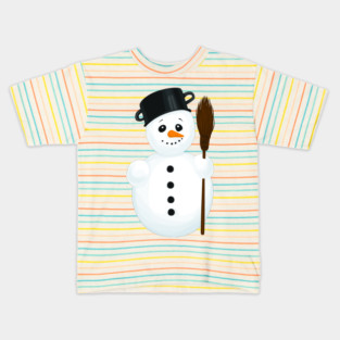 Snowman Kids T-Shirt