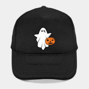 Ghost during Halloween Hat