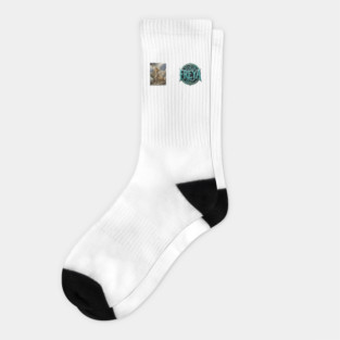 Freya Two The Divine Norse Goddess Of Love and War Socks
