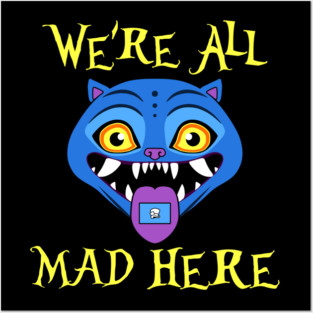 Mad Derpy tiger Posters and Art