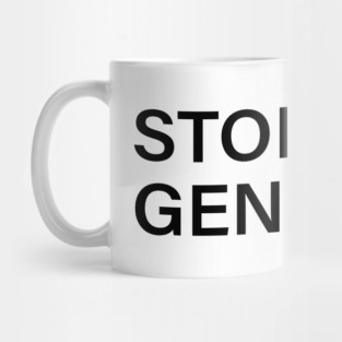 Stop Genocide Now Mug