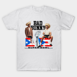 Bad Bunny Super Bowl Puerto Rico Edition T-Shirt