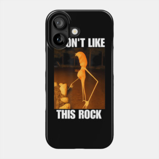 Marcus The Worm I Don't Like This Rock Phone Case
