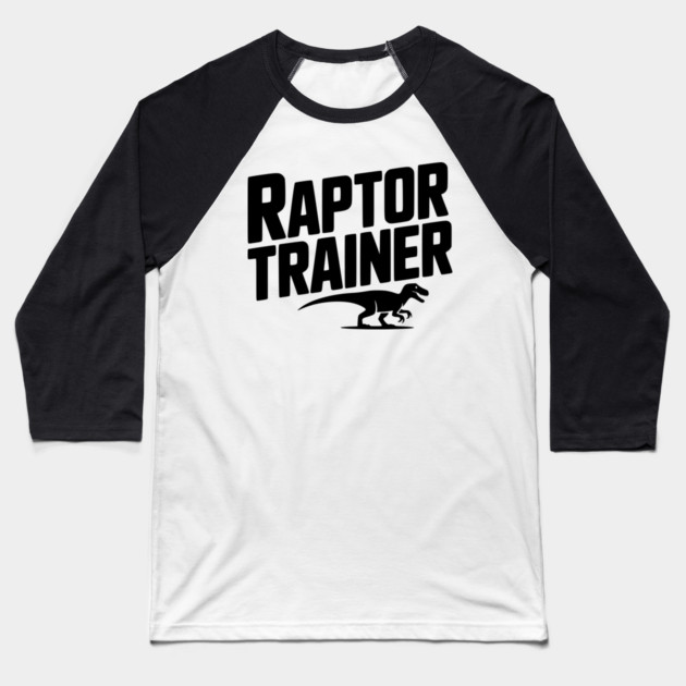 Raptor Trainer Baseball T-Shirt by Frank Ring