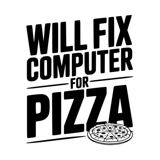 Will Fix Computer For Pizza by Frank Ring