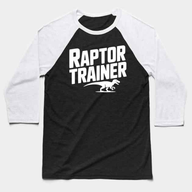 Raptor Trainer Baseball T-Shirt by Frank Ring