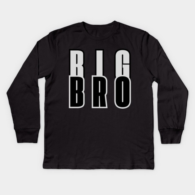 big bro Kids Long Sleeve T-Shirt by norhando