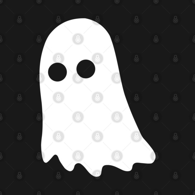 Cute Ghost – Simple Minimal Halloween by Butter Creative