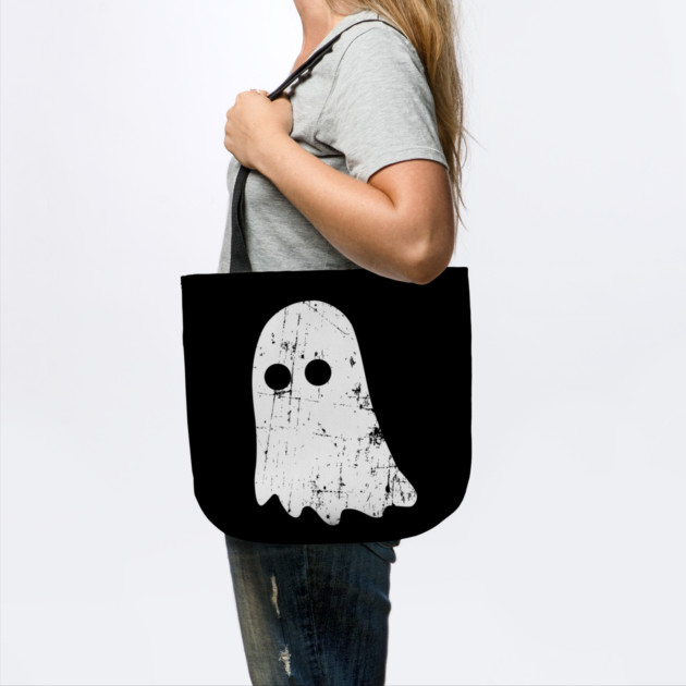 Cute Vintage Ghost – Simple Distressed Grunge Halloween by Butter Creative