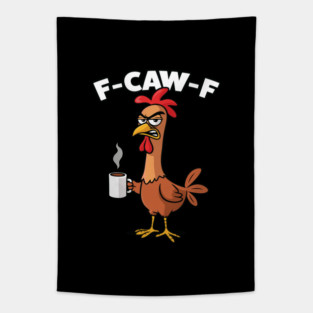F-Caw-F Tapestry